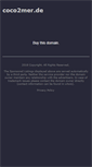 Mobile Screenshot of coco2mer.de